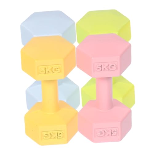 CIYODO 4 Stück Teiliges Miniatur-hanteln für Puppenhaus Realistische Mini Fitnessgeräte Farbige Miniatur-hanteln Grün Blau Gelb Puppenhaus-zubehör für Rollenspiele und Dekoration CIYODO 4 Stück Teiliges Miniatur-hanteln für Puppenhaus Realistische Mini Fitnessgeräte Farbige Miniatur-hanteln Grün Blau Gelb Puppenhaus-zubehör für Rollenspiele und Dekoration von CIYODO