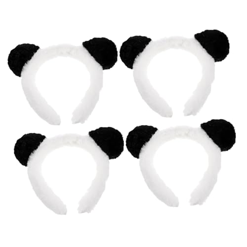 CIYODO 4 Stück Teiliges Panda Ohren Haarreif Leichter Bequemer Kopfschmuck für Karneval Cosplay und Themenpartys Vielseitig Kombinierbar für Kostüm-events und Fasching CIYODO 4 Stück Teiliges Panda Ohren Haarreif Leichter Bequemer Kopfschmuck für Karneval Cosplay und Themenpartys Vielseitig Kombinierbar für Kostüm-events und Fasching von CIYODO