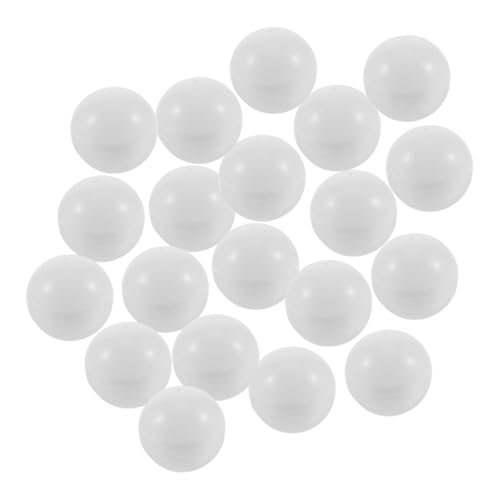 CIYODO 40St Lotteriekugel Partyspielbälle Verlosung von Bällen Light Bulb lichtkugeln Nahtlose Plastikbälle Leere Tombolakugeln öffnen Tischtennis Plastikkugel Requisiten Spielball PVC von CIYODO