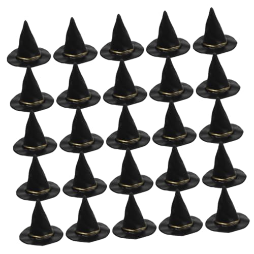 CIYODO 48 Stück Teiliges Mini Hexenhut für DIY Bastelprojekte Kleine Halloween Hexenhüte aus Robustem Material als Partydekoration für Mini Puppenkostüme Vielseitig Einsetzbar für Fest CIYODO 48 Stück Teiliges Mini Hexenhut für DIY Bastelprojekte Kleine Halloween Hexenhüte aus Robustem Material als Partydekoration für Mini Puppenkostüme Vielseitig Einsetzbar für Fest von CIYODO