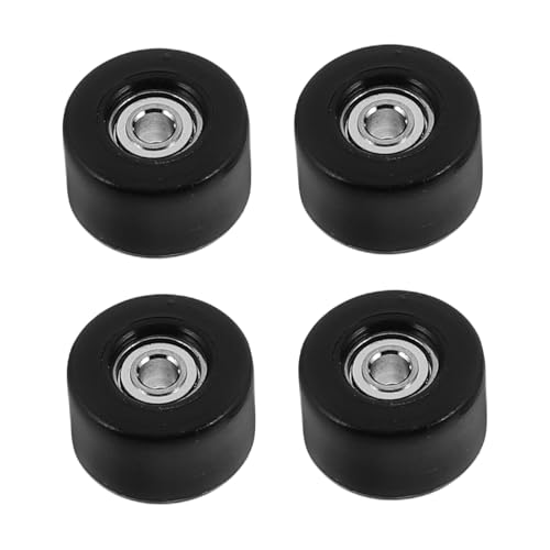 CIYODO 4Stücke Einzigartige Finger Skateboard Mit Lagern Wiederverwendbare Skateboard Teile Für Finger Skateboarding Hochwertiges Zubehör Für Mini Skateboards von CIYODO