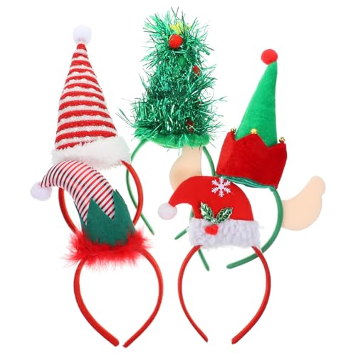 CIYODO 5 Stück Teiliges Weihnachtskopfband aus Hochwertigem Material mit Festlichem Xmas Hut Design für Erwachsene und Einfache Handhabung für Karneval Festival und Weihnachtsfeiern CIYODO 5 Stück Teiliges Weihnachtskopfband aus Hochwertigem Material mit Festlichem Xmas Hut Design für Erwachsene und Einfache Handhabung für Karneval Festival und Weihnachtsfeiern von CIYODO