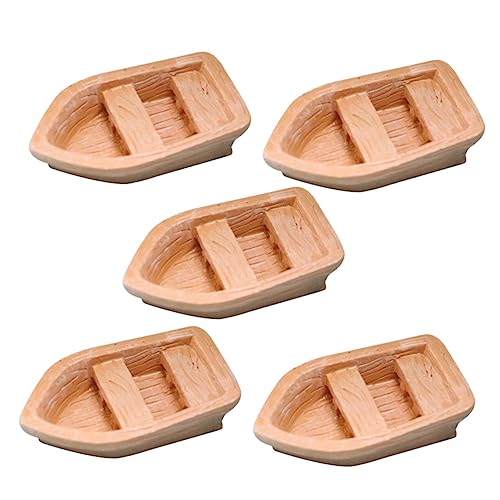 CIYODO 5stücke Miniatur Boot Dekorationen Aus Resin Für Puppenhaus Und Mikrolandschaften Lebensechte Ornamente Für Kreative -projekte Und Tischdekoration CIYODO 5stücke Miniatur Boot Dekorationen Aus Resin Für Puppenhaus Und Mikrolandschaften Lebensechte Ornamente Für Kreative -projekte Und Tischdekoration von CIYODO