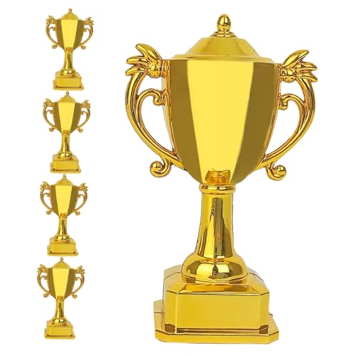 CIYODO 5St Puppenhaus-Trophäe kleine Trophäenmodelle kleine Preistrophäe Miniatur-Trophäe Mini-Trophäen Spielzeug für Kinder plastikbecher Trophäen für Spiele persönliche Trophäe von CIYODO