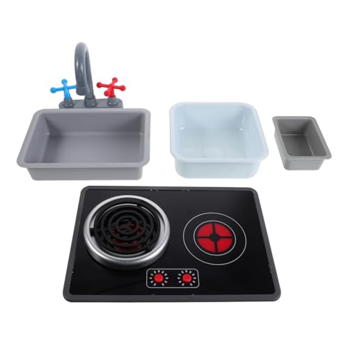 CIYODO 6 Stück Küchenspielzeug für Küchengerät für Spielküchenzubehör für Kleinkinder Küchengeräte Simulationsküche 'Mini Kitchen Kochspielzeug Plastik CIYODO 6 Stück Küchenspielzeug für Küchengerät für Spielküchenzubehör für Kleinkinder Küchengeräte Simulationsküche 'Mini Kitchen Kochspielzeug Plastik von CIYODO
