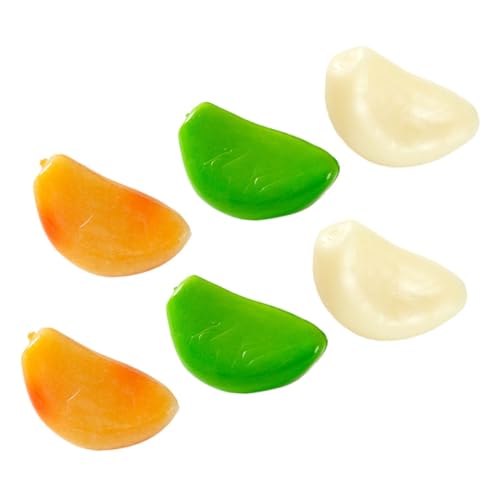 CIYODO 6 STK Lebensechte Knoblauchflocken-Verzierungen Realistische Knoblauchflocken Simuliertes Gemüse CIYODO 6 STK Lebensechte Knoblauchflocken-Verzierungen Realistische Knoblauchflocken Simuliertes Gemüse von CIYODO