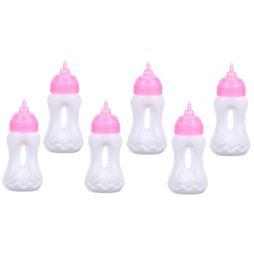 CIYODO 6pcs Dolly House Toy Kinder Tun Model Doll Feed Flasche Kinder Fütterungswerkzeug Simulation Flasche Spielzeug von CIYODO