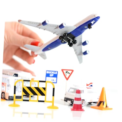 CIYODO 8 Stück Teiliges Miniatur Verkehrsabsperrungsset aus Leichte Straßenbarrieren und Rote Verkehrshütchen Pädagogisches Kinderspielzeug für Verkehrssicherheit und CIYODO 8 Stück Teiliges Miniatur Verkehrsabsperrungsset aus Leichte Straßenbarrieren und Rote Verkehrshütchen Pädagogisches Kinderspielzeug für Verkehrssicherheit und von CIYODO