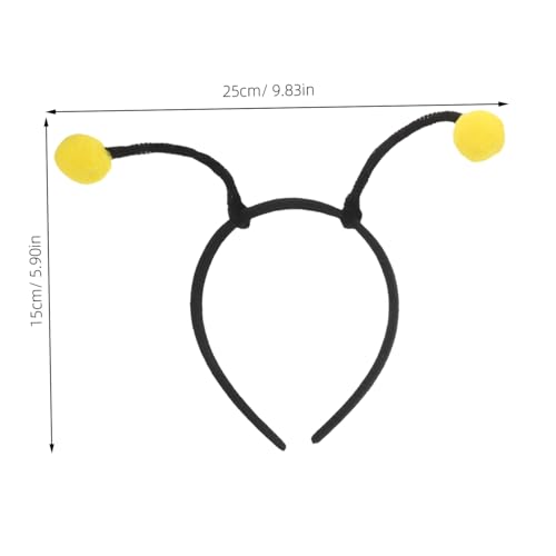 CIYODO 9 Stück Kinderhaarband Bienenkostüm Stirnband Pompom Antennenstirnband Pelziges Stirnband Partyzubehör Bienenstirnband Kostüm Zootier Stirnbänder Bienenkostüm Frau Tuch CIYODO 9 Stück Kinderhaarband Bienenkostüm Stirnband Pompom Antennenstirnband Pelziges Stirnband Partyzubehör Bienenstirnband Kostüm Zootier Stirnbänder Bienenkostüm Frau Tuch von CIYODO