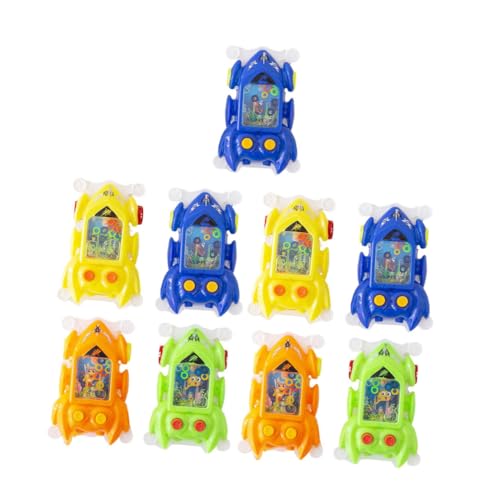 CIYODO 9 Stücke Wasser Toss Ring Spielzeug Minispiel Machine Kinder Entzückende Spielzeug (zufällige Farbe) von CIYODO