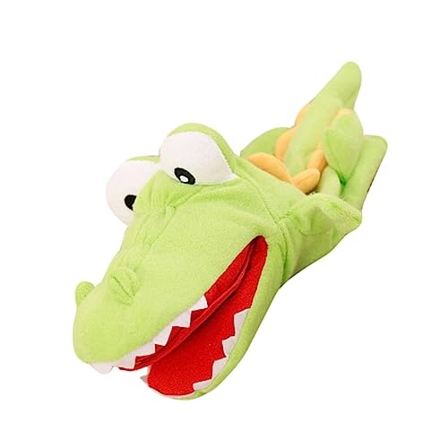 CIYODO Alligator Handpuppe Für Interaktive Tierhandpuppe Für Geschichtenerzählen Und Rollenspiele Krokodil Puppenspielzeug Für Kreative Kinderspiele von CIYODO