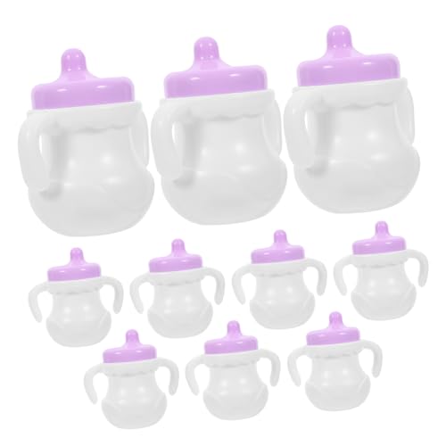 CIYODO Babyparty Miniaturflaschen zur Kinder Verschwindende Schnuller Puppe für Babypuppenflaschen Puppenflasche für Puppenflaschen Mädchen Babypuppen Puppenzubehör von CIYODO