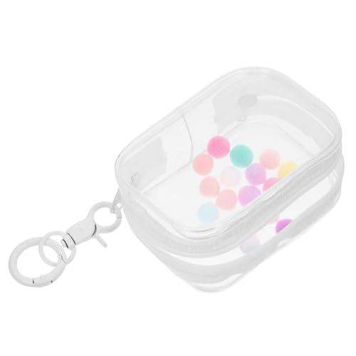 CIYODO Babytasche Zeigen Taschen Für Tragbare Figuren Tragbare Hängende Figurenaufbewahrung Organizer Zur Aufbewahrung Von Puppen Transparente Puppen-vitrine Für Sammlerstücke Weiß PVC von CIYODO