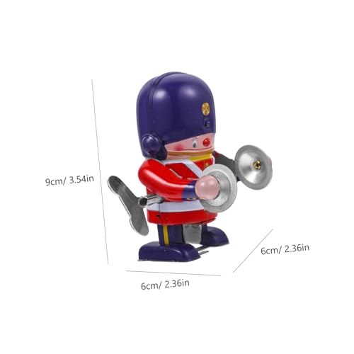 CIYODO Blechspielzeug Aufziehroboter Wind up Trommler Lustiges Cartoon Motiv Langlebig als Geschenk und Lernspielzeug CIYODO Blechspielzeug Aufziehroboter Wind up Trommler Lustiges Cartoon Motiv Langlebig als Geschenk und Lernspielzeug von CIYODO