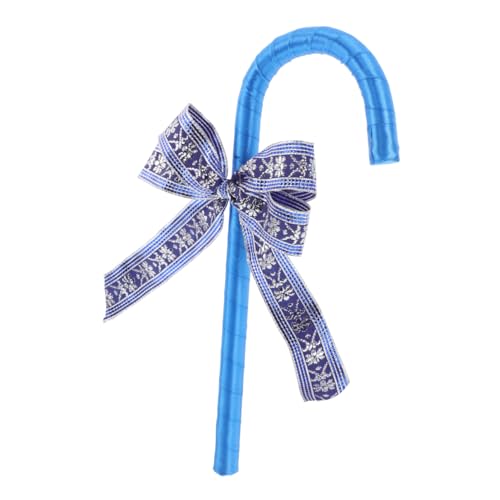 CIYODO Cane Prop Simulation Cane Große Cane Ornamente Festliche Foto Requisiten Weihnachten Party Cosplay Hochzeit Geburtstag Party Supplies Blau von CIYODO