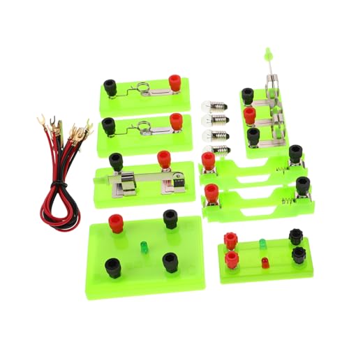 CIYODO Circuit Learning Kit für Physikalische Experimente Bildungsset zur Demonstration Grundlegender Schaltungsprinzipien für Grund und Mittelschule Interaktive Lernaktivitäten CIYODO Circuit Learning Kit für Physikalische Experimente Bildungsset zur Demonstration Grundlegender Schaltungsprinzipien für Grund und Mittelschule Interaktive Lernaktivitäten von CIYODO