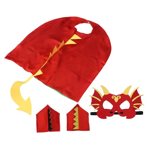 CIYODO Dinosaurier Kostüm aus Cosplay Cape und Maske Frei Anpassbar für Fasnachtskostüm Bühnenauftritt und Karneval Strapazierfähig und Bequem für Jungen und Mädchen CIYODO Dinosaurier Kostüm aus Cosplay Cape und Maske Frei Anpassbar für Fasnachtskostüm Bühnenauftritt und Karneval Strapazierfähig und Bequem für Jungen und Mädchen von CIYODO