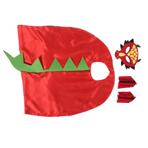 CIYODO Dinosaurierkostüm Für Kleinkinder Cartoon-Dino-umhänge Mit Maske Weicher Atmungsaktiver Stoff Verkleidungszubehör Für Halloween-Party Und Geburtstagsfeier Unifarben CIYODO Dinosaurierkostüm Für Kleinkinder Cartoon-Dino-umhänge Mit Maske Weicher Atmungsaktiver Stoff Verkleidungszubehör Für Halloween-Party Und Geburtstagsfeier Unifarben von CIYODO