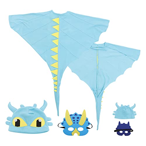 CIYODO Dinosaurier Kostüm mit Umhang und Maske Halloween Party Verkleidung für Jahre Bequemes Dekoratives Cosplay Kostüm für Mädchen und Jungen für Kostümpartys und Aufführungen CIYODO Dinosaurier Kostüm mit Umhang und Maske Halloween Party Verkleidung für Jahre Bequemes Dekoratives Cosplay Kostüm für Mädchen und Jungen für Kostümpartys und Aufführungen von CIYODO