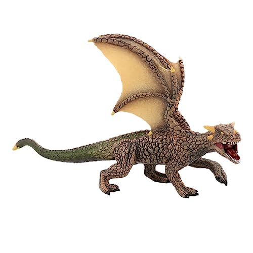 CIYODO Dinosaurier Modell Realistische Drachenfigur Für Dekorative Dino Figur Für Zuhause Pädagogisches Für Dinosaurierliebhaber Höhe von CIYODO