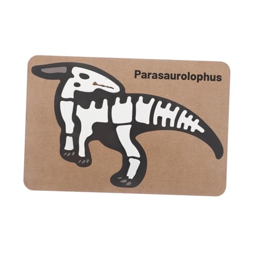 CIYODO Dinosaurier-fossilien-Puzzle Kleinkindspielzeug Zusammengebauter Dinosaurier Dinosaurierspielzeug Zusammenbauen Dinosaurierknochen Für Sensorische Tischaccessoires Hölzern von CIYODO