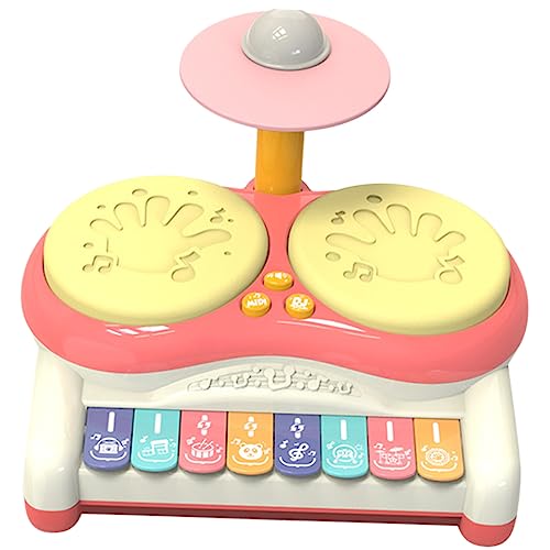 CIYODO Drum Set Musical Instrument Kleinkind Percussion Piano Toy Baby Frühes Bildungstrommelspielzeug von CIYODO