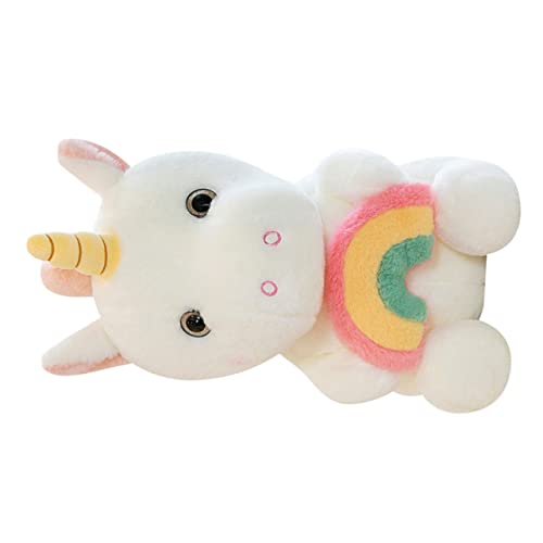 CIYODO Einhorn Puppe Für Das Schlafzimmer Gefülltes Stofftier Spielzeug Niedliche Einhorn Dekoration Für Kinder Und Fans Von Fantasiewelten von CIYODO