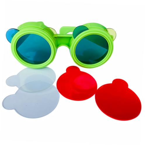 CIYODO Farbmischbrille mit Austauschbaren Linsen für Dreifarbige Gläser Rot Gelb Blau Pädagogisches Wissenschaftsspielzeug für Kindergarten Experimente Sicher und Einfach Zufällige Farbe CIYODO Farbmischbrille mit Austauschbaren Linsen für Dreifarbige Gläser Rot Gelb Blau Pädagogisches Wissenschaftsspielzeug für Kindergarten Experimente Sicher und Einfach Zufällige Farbe von CIYODO