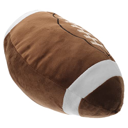 CIYODO Fußballkissen Pillow Interactive Party Room Creative Plush Gefüllter Sports Kids Plüsch Birthday Fußballspielzeug Fluffy Decorations Soft Sportplüschball Football Stuffed von CIYODO