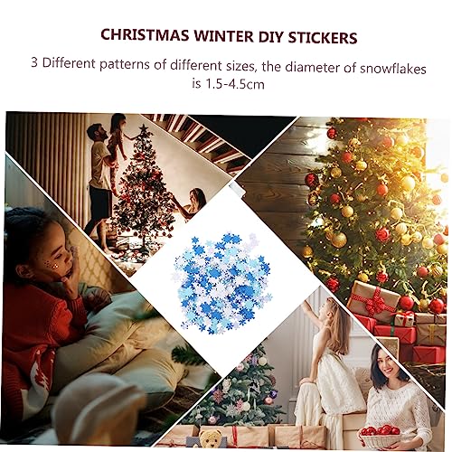 CIYODO Glitzernde Selbstklebende Schneeflocken Sticker Teiliges DIY Foam Aufkleber für Weihnachtsfensterdekoration Umweltfreundlich Rückstandsfrei für Türen Spiegel CIYODO Glitzernde Selbstklebende Schneeflocken Sticker Teiliges DIY Foam Aufkleber für Weihnachtsfensterdekoration Umweltfreundlich Rückstandsfrei für Türen Spiegel von CIYODO