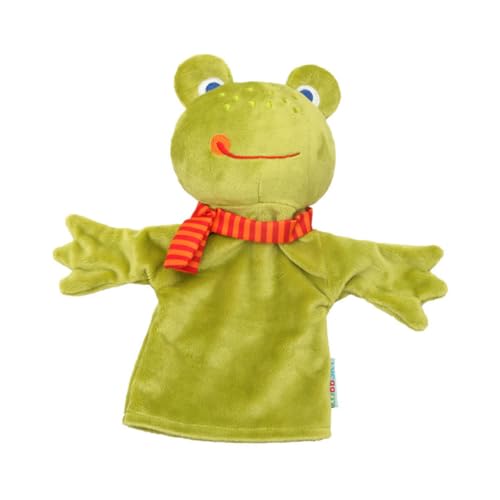 CIYODO Handpuppe Frosch Für Niedliche Tier Handpuppe Aus Stoff Interaktives Für Eltern Kind Interaktion Ideal Für Rollenspiele Und Kreative Spielstunden von CIYODO