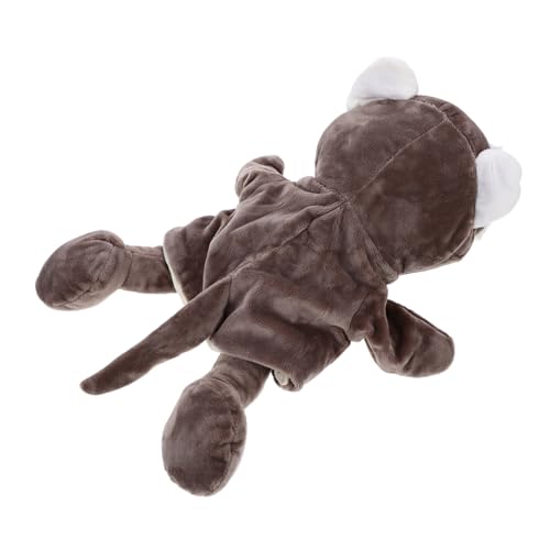 CIYODO Handpuppe Waschbär Spielzeug Lustige Tierhandpuppe Interaktive Handpuppe Cartoon-Marionette Rollenspiel Handpuppe Tierkopfpuppe Plüsch Handpuppe Entzückende Handpuppe Pp Baumwolle von CIYODO