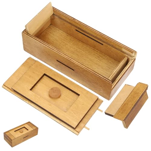 CIYODO Holzbox mit Geheimen Fächern Herausforderndes Holzspielzeug für Erwachsene Kreative Aufbewahrungsbox für Geldgeschenke Geschenkidee für Geburtstag und Weihnachten CIYODO Holzbox mit Geheimen Fächern Herausforderndes Holzspielzeug für Erwachsene Kreative Aufbewahrungsbox für Geldgeschenke Geschenkidee für Geburtstag und Weihnachten von CIYODO