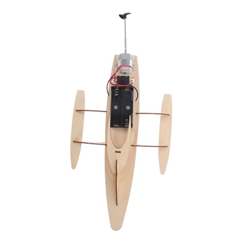 CIYODO Holzpuzzle Dreirumpf Segelboot Bausatz Elektrisch Unfertiges DIY Modell für Erwachsene Kreatives Stem Lernspielzeug Back to School CIYODO Holzpuzzle Dreirumpf Segelboot Bausatz Elektrisch Unfertiges DIY Modell für Erwachsene Kreatives Stem Lernspielzeug Back to School von CIYODO