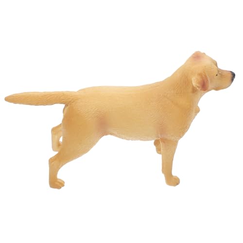 CIYODO Hundepuppe Hundespielzeug Für Kleine Hunde Kleine Hunde Modell Simulierte Hundestatue Hundefigur Dekor Tiermodell Hundeornament Hundestatuen Hundemodelle Welpenmodell von CIYODO