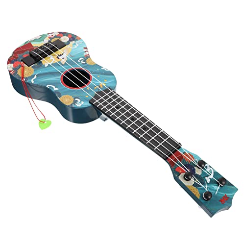 CIYODO Kinder Ukulele Kinderinstrument Spielzeug Früherziehung Ukulele Simulation Ukulele Kindergitarre Modell Ukulele Für Kinder Spielzeug Kindergitarre Simulation von CIYODO