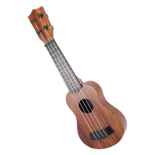 CIYODO Kleine Ukulele Für Gitarre Aus Naturholz Simulierendes Musikinstrument Für Anfänger Ideales Für Jungen Und ädchen Stimmbare Saiten von CIYODO