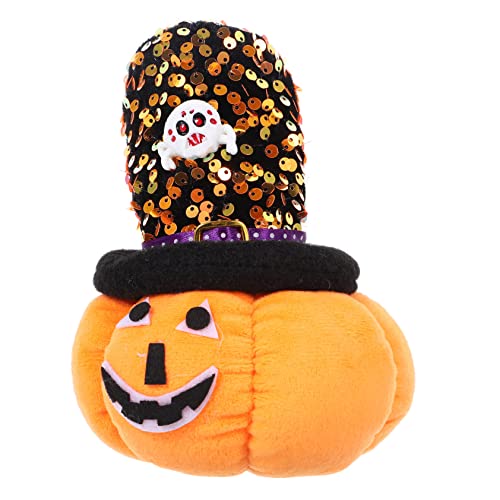 CIYODO Kürbispuppendekoration Fluffig Gefüllter Kürbis Halloween- Gruseliges Halloween-Spielzeug Halloween-kuscheltiere Süßes Oder Saures Puppe Halloween-stoffspielzeuge Plüsch von CIYODO