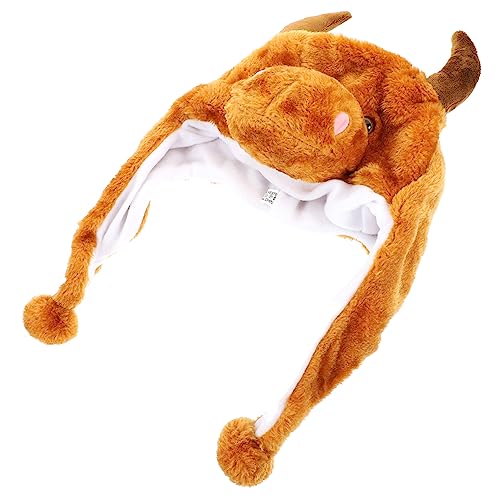 CIYODO Kuh Hut Moving Plüsch Party Kopfschmuck Jungen und Mädchen Neuheit Kostüm Hut für Geburtstag CIYODO Kuh Hut Moving Plüsch Party Kopfschmuck Jungen und Mädchen Neuheit Kostüm Hut für Geburtstag von CIYODO