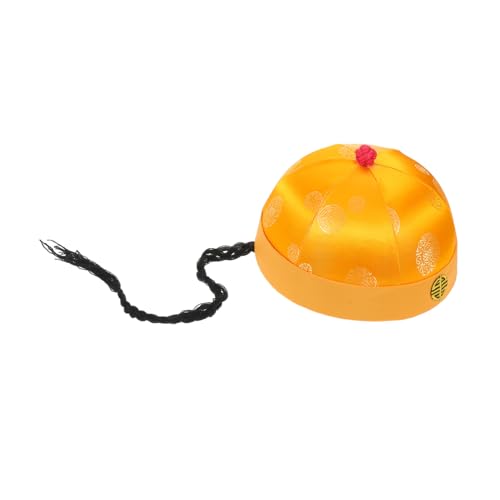 CIYODO Leichter Authentischer Song-kaiser Kopfschmuck mit Falschem Pferdeschwanz Traditioneller Chinesischer Kostüm-hut für Bühnenauftritte und Rollenspiele CIYODO Leichter Authentischer Song-kaiser Kopfschmuck mit Falschem Pferdeschwanz Traditioneller Chinesischer Kostüm-hut für Bühnenauftritte und Rollenspiele von CIYODO