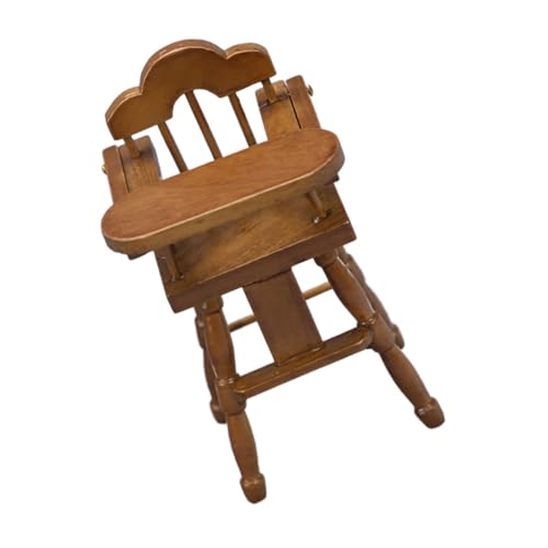 CIYODO Maßstab Hochstuhl aus Echtholz Robustes Elegantes Hochstuhl Modell für Kinderzimmer Dekoration Fördert Kreativität und Vorstellungskraft CIYODO Maßstab Hochstuhl aus Echtholz Robustes Elegantes Hochstuhl Modell für Kinderzimmer Dekoration Fördert Kreativität und Vorstellungskraft von CIYODO