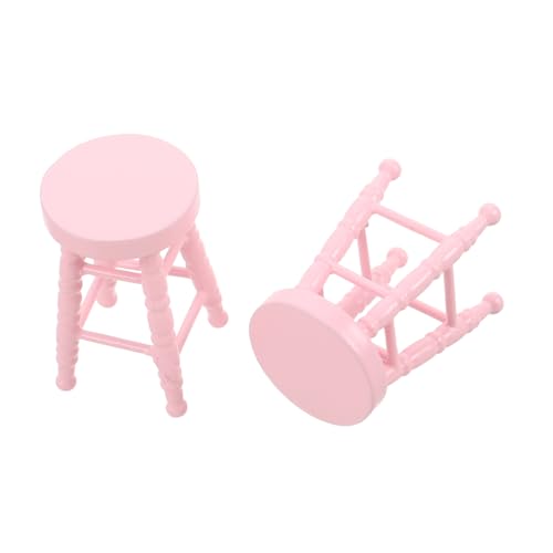 CIYODO Holzhocker Für Puppenhaus Miniaturmöbel Runder Hochstuhl Kleiner Hocker Mit Hohen Beinen Bastelrequisiten Aus Natürlichem Holz Dekorative Miniaturhocker Für Mikroszenen CIYODO Holzhocker Für Puppenhaus Miniaturmöbel Runder Hochstuhl Kleiner Hocker Mit Hohen Beinen Bastelrequisiten Aus Natürlichem Holz Dekorative Miniaturhocker Für Mikroszenen von CIYODO