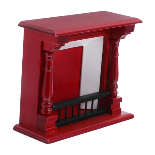 CIYODO Mini Puppenhaus Dekoration Realistischer Miniatur Kamin Zubehör für Miniaturhäuser und Puppenmöbel CIYODO Mini Puppenhaus Dekoration Realistischer Miniatur Kamin Zubehör für Miniaturhäuser und Puppenmöbel von CIYODO