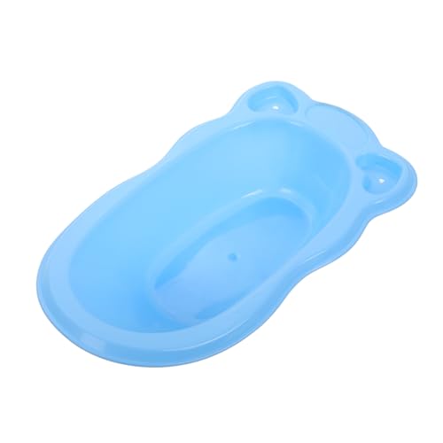 CIYODO Miniatur Badewanne Für Puppenhaus Blauer Badewannen Für Babypuppen Puppenmöbel Badezimmer Zubehör Ideal Für Puppenstube Dekoration von CIYODO