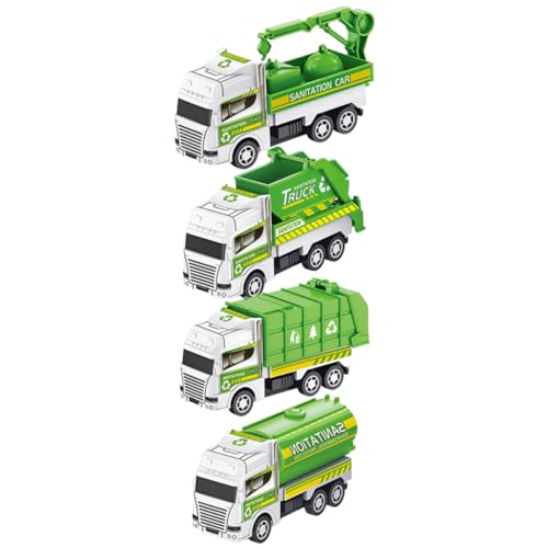 CIYODO Montage Müllwagen für mit Recycling Fahrzeuge Sanitär Spielzeug Zufälliger Stil Kinder Reibungsbetrieben LKW Reibungskraft Automodell von CIYODO