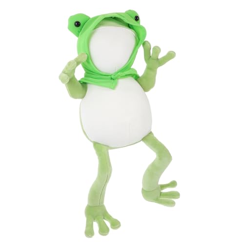 CIYODO Niedliches Grünes Frosch üschtier Weiche Kuschelige Stoffpuppe üße Tierpuppe Tolles Für Und Als Party Favor Kuschelspielzeug Für Jungen Und ädchen von CIYODO