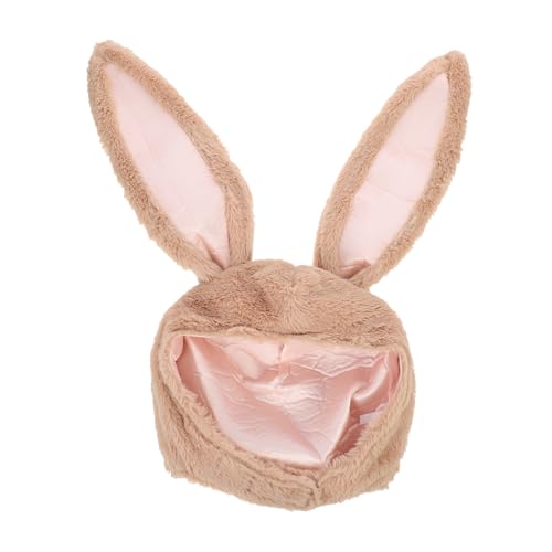 CIYODO Plüsch Hasenohren Mütze mit Verstellbarem Kinnriemen Warme Winter Kaninchen Kostümhaube für Weihnachts Cosplay und Karneval CIYODO Plüsch Hasenohren Mütze mit Verstellbarem Kinnriemen Warme Winter Kaninchen Kostümhaube für Weihnachts Cosplay und Karneval von CIYODO