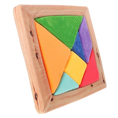 CIYODO Plüsch Puzzle Kissen Für Abnehmbares Geometrisches Rätselspielzeug Fördert Problemlösungsfähigkeiten Und Kreatives Zum Kindertag CIYODO Plüsch Puzzle Kissen Für Abnehmbares Geometrisches Rätselspielzeug Fördert Problemlösungsfähigkeiten Und Kreatives Zum Kindertag von CIYODO