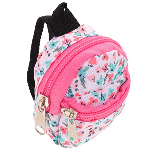 CIYODO Puppenrucksack Büchertasche Kohlbeet-Puppen Stoffwindeln für Puppe autositz Plüsch Spielzeug für Kinder kinderspielzeug Puppenschultasche Mini-Schultaschen-Ornament Polyester von CIYODO