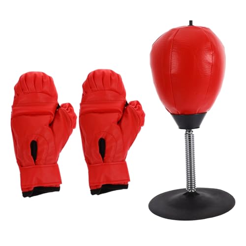 CIYODO Reaktionsball Zum Boxen Tisch Boxing Speedball Mit Saugnapf Punching Ball Für Erwachsene Und Inklusive Handschuhe Und Ballpumpe von CIYODO